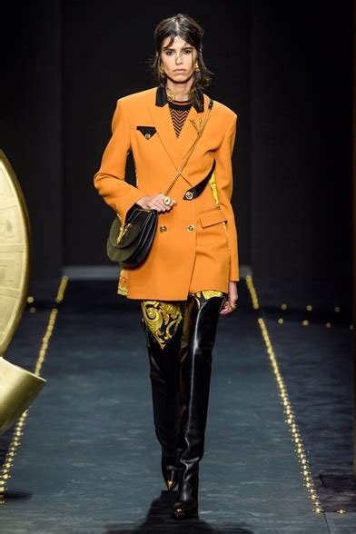 versace autunno inverno 2019|versace dresses fall.